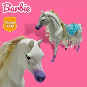 Vintage Barbie Doll Horse Lovin Nibbles Figure.